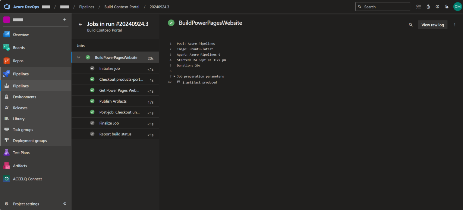 Build a Power Pages solution via an Azure DevOps pipeline - Dustin Miner